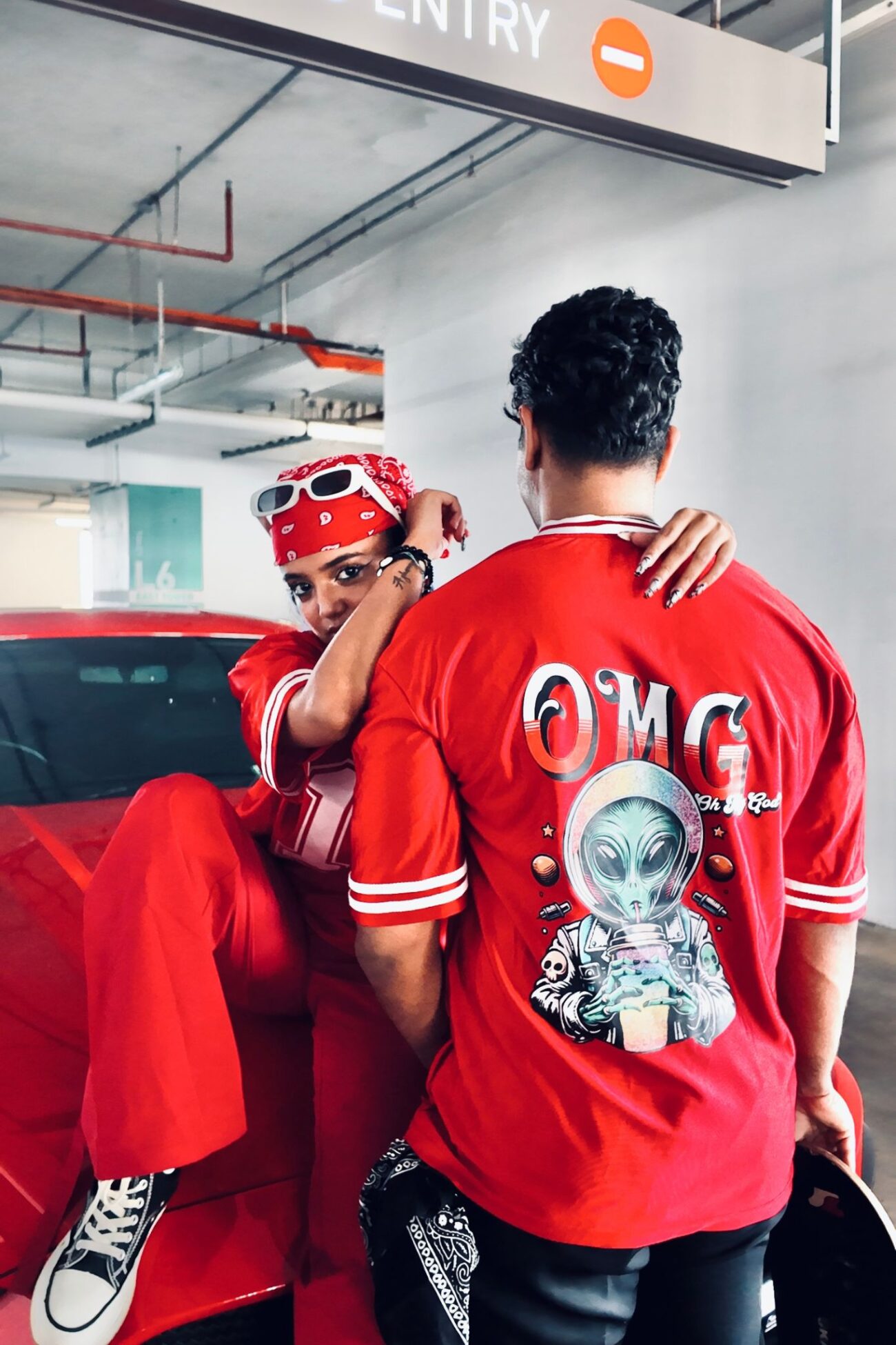 BURNING IN RED♥️👑🔥